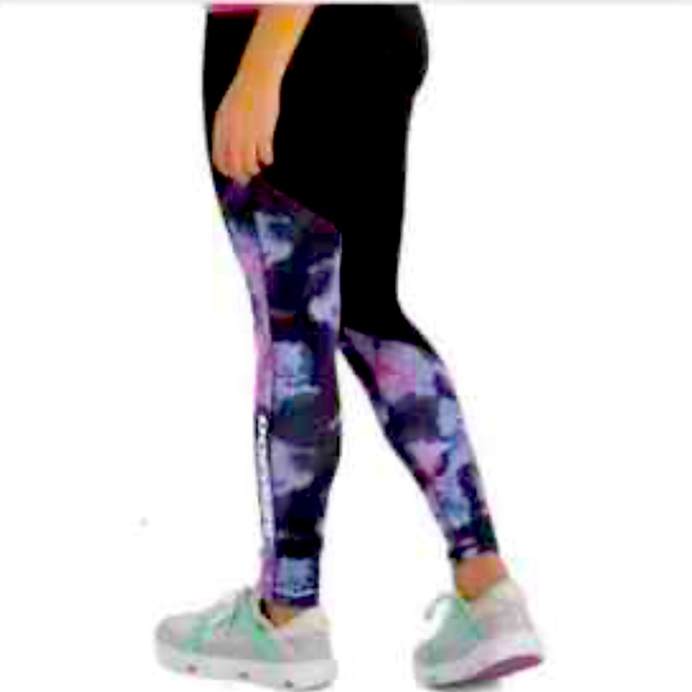 SeaDo Black and Multicolor Leggings Quick dry UV protection leggings size Medium